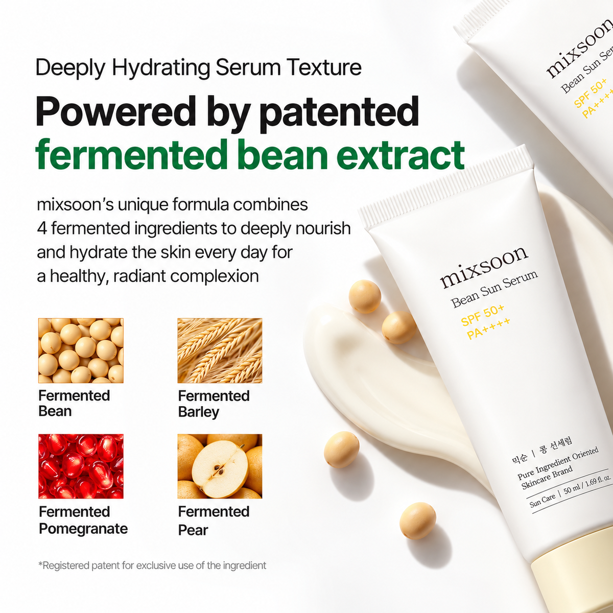 Mixsoon Soybean Sun Serum 50ml