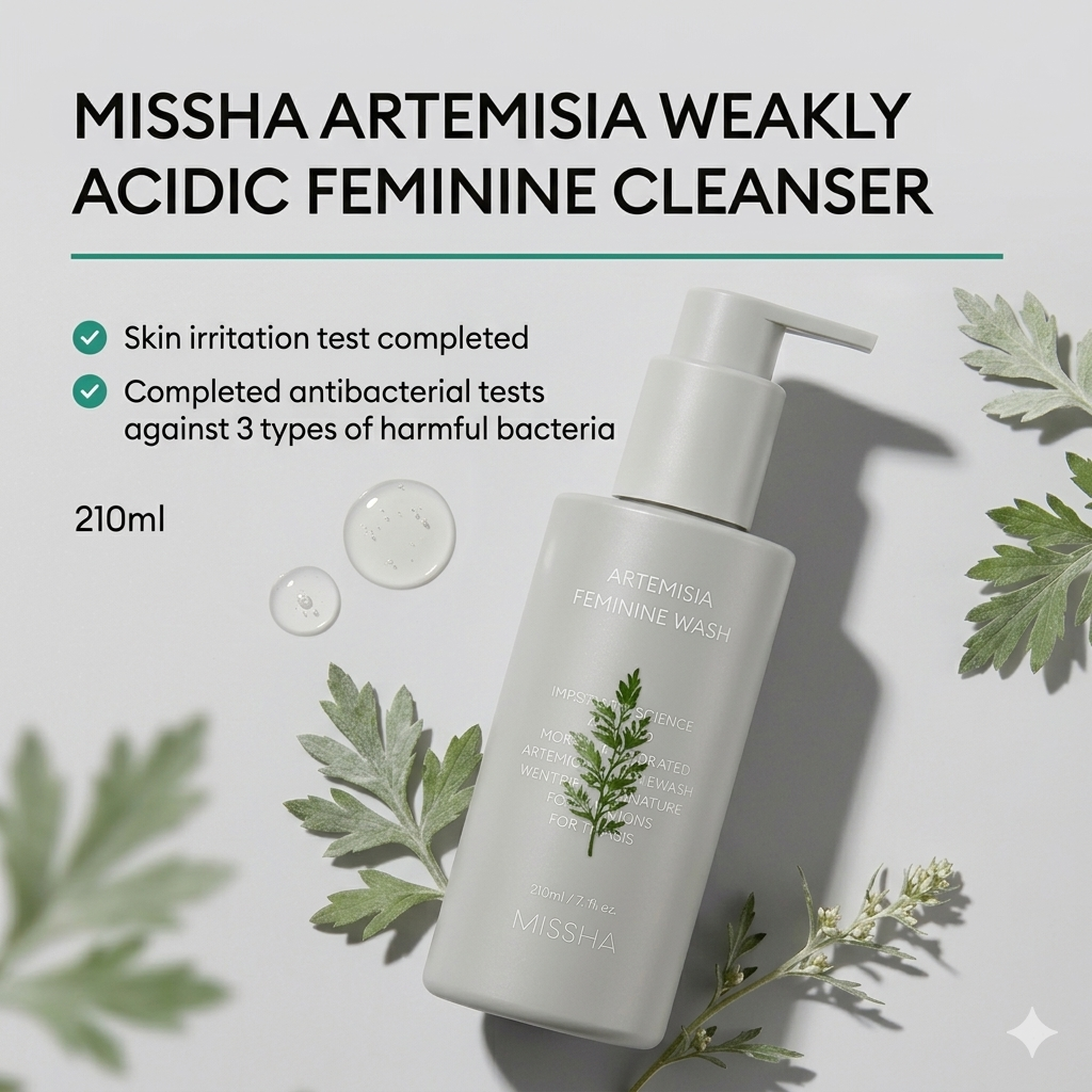 Missha Artemisia Mildly Acidic Feminine Cleanser