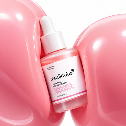 Medicube PDRN Pink Peptide Ampoule 30ml Special (Ampoule 10ml + Moisturizing Cream 10ml)