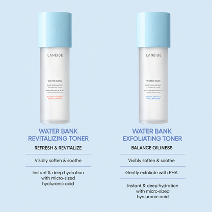 Laneige Water Bank Blue Hyaluronic Toner (normal to dry skin) 160ml