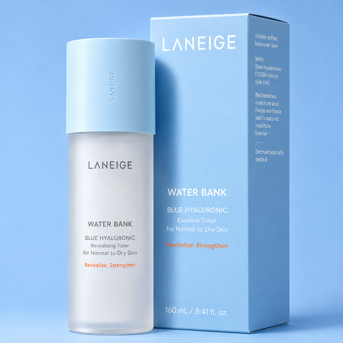 Laneige Water Bank Blue Hyaluronic Toner (normal to dry skin) 160ml