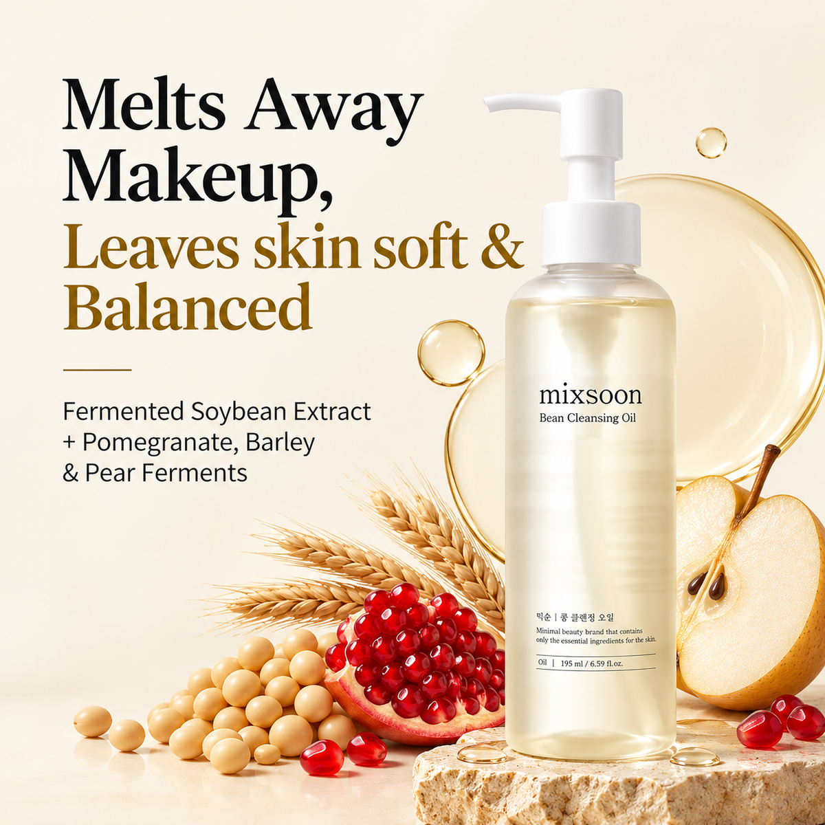 Mixsoon Soy Cleansing Oil 195ml