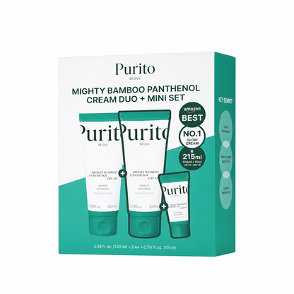 Purito Seoul Mighty Bamboo Panthenol Cream 100ml Duo Special (+15ml)