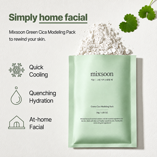 Mixsoon Green Cica Modeling Pack 5pcs