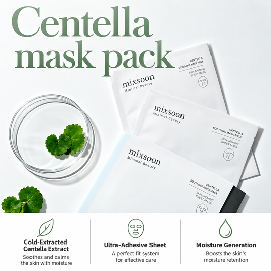 Mixsoon Centella Asiatica mask pack