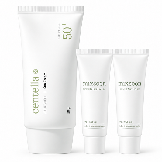 Mixsoon Centella asiatica sunscreen 50g special (+5ml*2 additional gift)