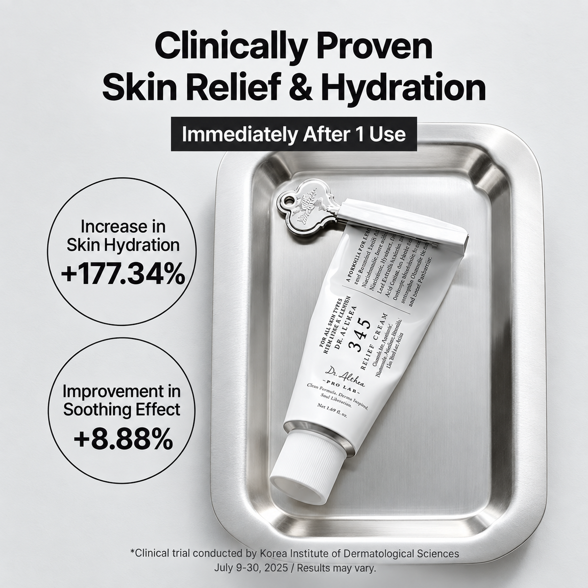 Dr. Althea 345 Relief Cream 50ml special (+10ml*2ea+tubing ringer)