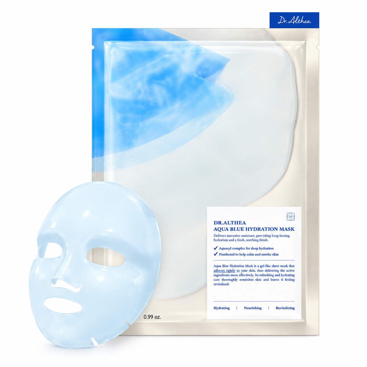 Dr. Althea Aqua Blue Hydration Mask 4 sheets
