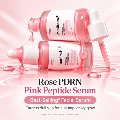 Medicube PDRN Pink Peptide Ampoule 30ml Special (Ampoule 10ml + Moisturizing Cream 10ml)